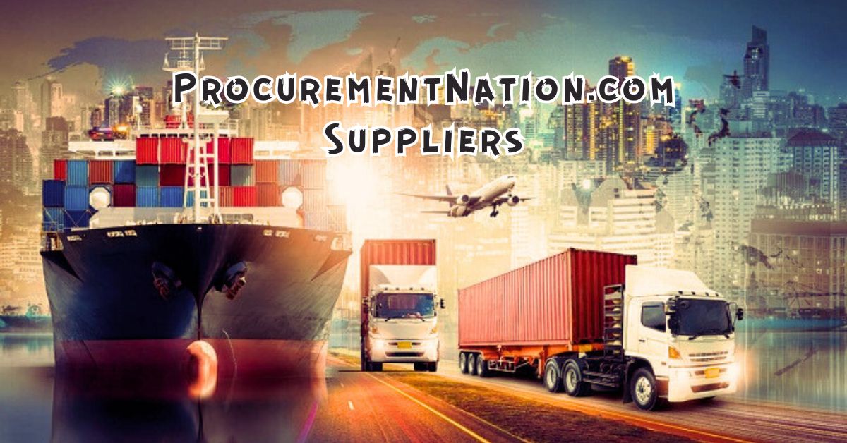 ProcurementNation.com Suppliers