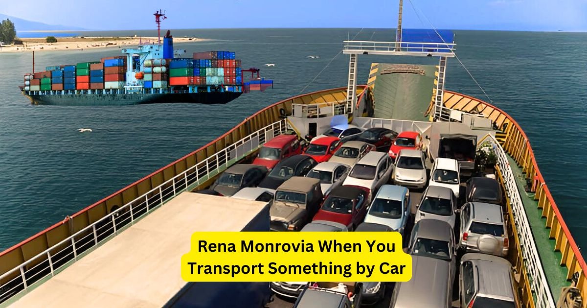 Rena Monrovia When You Transport Something by Car